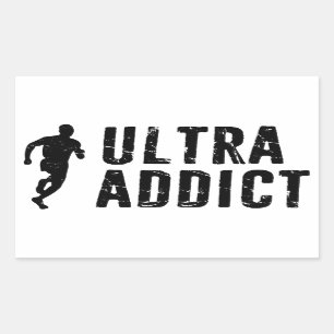 Ultra Addict Rechteckiger Aufkleber
