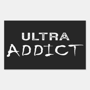 Ultra Addict Rechteckiger Aufkleber