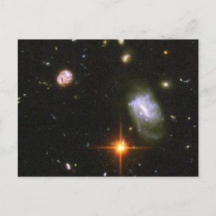 Ultra Deep Field Image Hubble Postkarte
