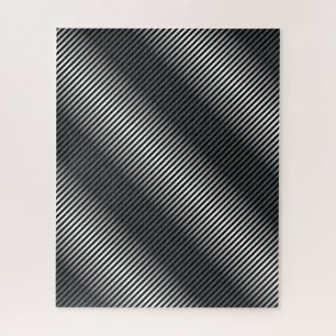 Ultra dünne schwarz-weiße Gradationslinien Puzzle