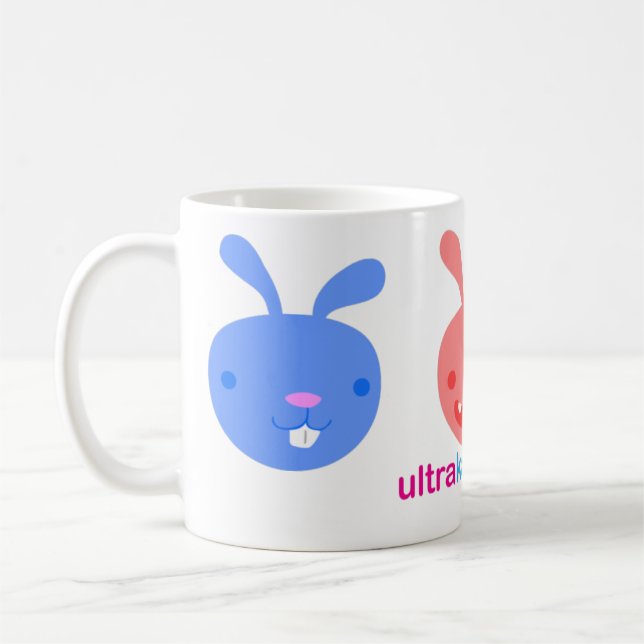 Ultra Kawaii - super niedliche Häschen-Tasse! Tasse (Links)