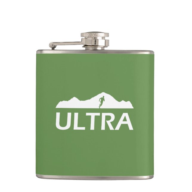 Ultra läuft flachmann (Vorderseite)