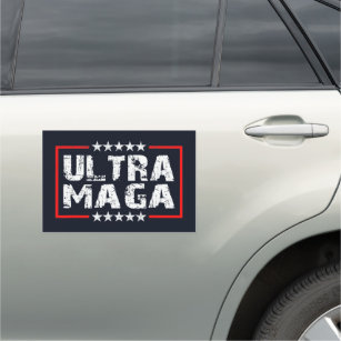 Ultra MAGA   2024 Republikaner für Präsident Grung Auto Magnet