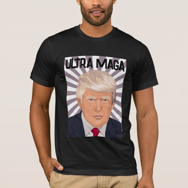 ULTRA MAGA DONALD TRUMP 2024 T - Shirt (Vorderseite)