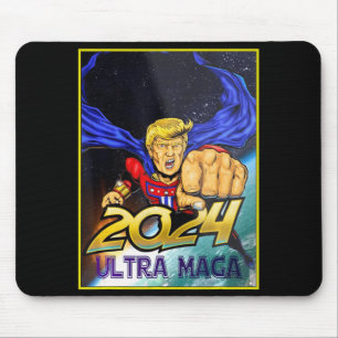 Ultra MAGA Fun Pro Trump Maga Super Ultra Maga Mousepad