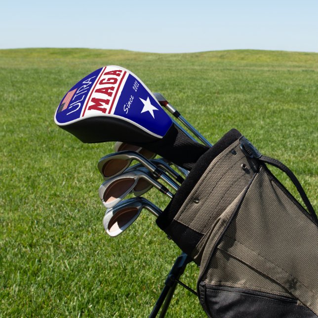 Ultra Maga Golf Headcover (In SItu)