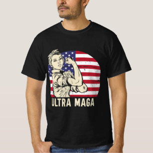 Ultra Maga Messy Bun T-Shirt