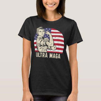 Ultra Maga Messy Bun T - Shirt (1)