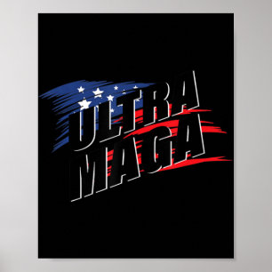 Ultra MAGA Pro American Pro Freedom Ultra MAGA Ult Poster