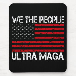 Ultra Maga Pro Trump 2024 Funny Republikaner Mousepad