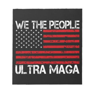Ultra Maga Pro Trump 2024 Funny Republikaner Notizblock