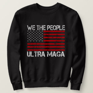 Ultra Maga Pro Trump 2024 Funny Republikaner Sweatshirt