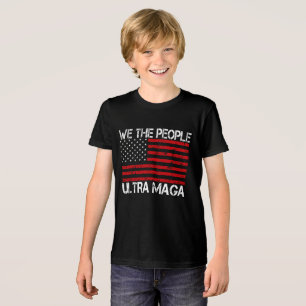 Ultra Maga Pro Trump 2024 Funny Republikaner Tri-Blend Shirt
