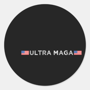 Ultra Maga Proud Ultra-Maga 79 Runder Aufkleber