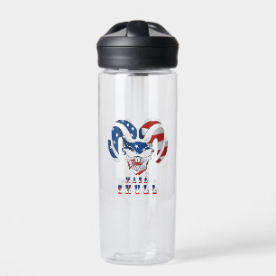 Ultra Maga Schädel   Wasserflasche Trinkflasche