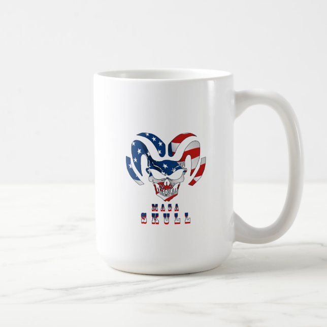 Ultra Maga Skull | Klassische Tasse #15 (Rechts)