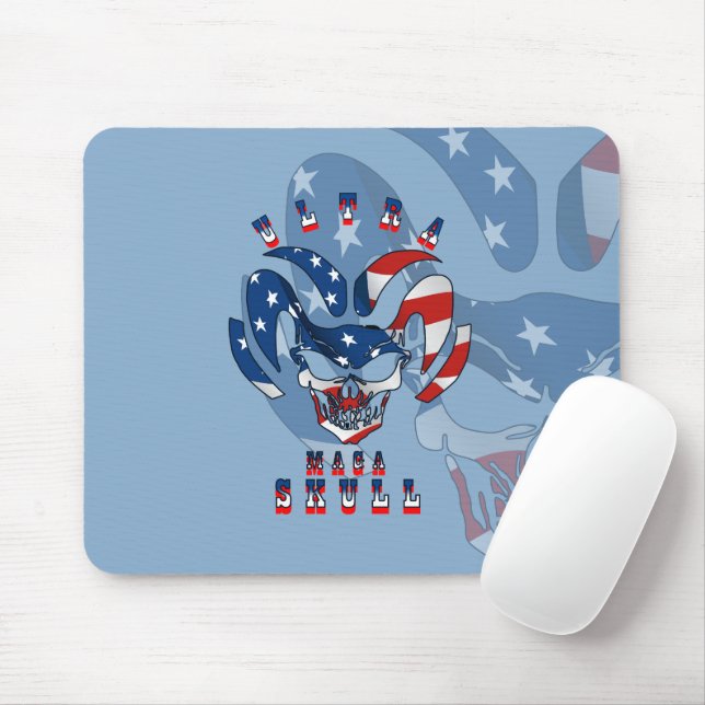 Ultra Maga Skull | Mousepad (Mit Mouse)