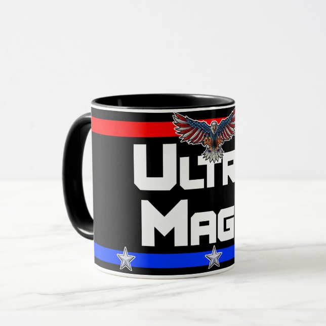 Ultra-Maga-Tasse Tasse (Vorderseite Links)