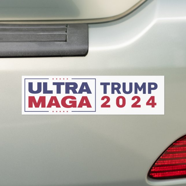 Ultra MAGA Trump 2024Autoaufkleber Autoaufkleber (Auf Auto)