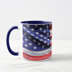 Ultra-MAGA Trump-Girl-Tasse ohne Entschuldigungen Tasse