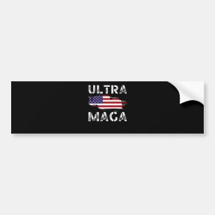 Ultra MAGA, Trump Maga, republikanische Geschenke, Autoaufkleber