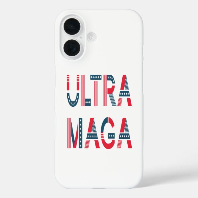 Ultra MAGA Trump Patriotische Republikanische Kons Case-Mate iPhone Hülle (Rückseite)