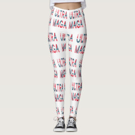 Ultra MAGA Trump Patriotische Republikanische Kons Leggings