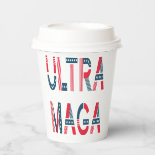 Ultra MAGA Trump Patriotische Republikanische Kons Pappbecher
