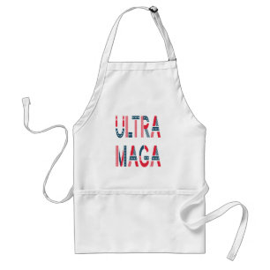 Ultra MAGA Trump Patriotische Republikanische Kons Schürze