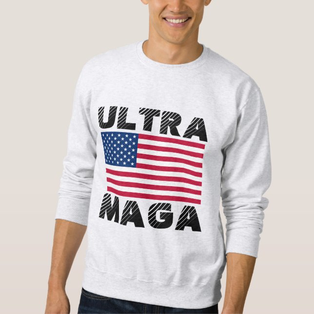 ULTRA MAGA TRUMP T - SHIRT - CHRISTMAS T - SHIRT (Vorderseite)