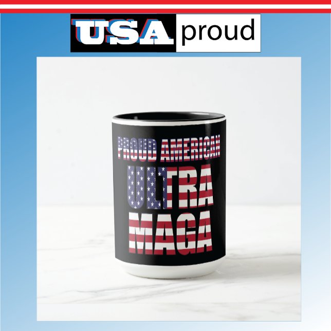 Ultra MAGA Trump Tasse 🇺 Patriotisch Konservativ (Von Creator hochgeladen)