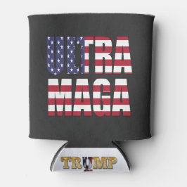 Ultra MAGA Trump Unterstützer 💡 Great Again USA Dosenkühler