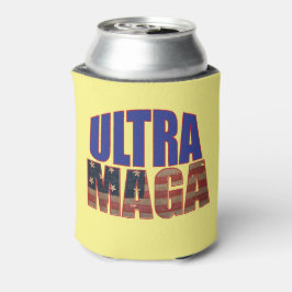 Ultra MAGA Trump Unterstützer 💡 Great Again USA Dosenkühler