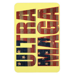 Ultra MAGA Trump Unterstützer 💡 Great Again USA Magnet