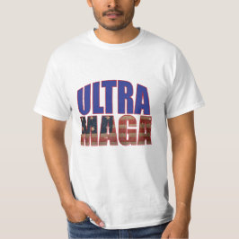 Ultra MAGA Trump Unterstützer ⛳ Great Again USA T-Shirt