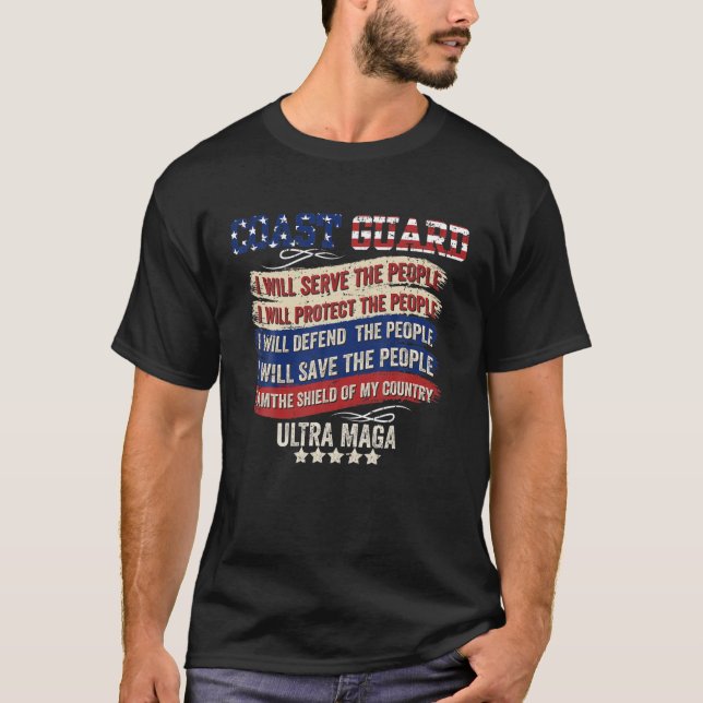 Ultra MAGA und stolz darauf werde ich den Leuten d T-Shirt (Vorderseite)