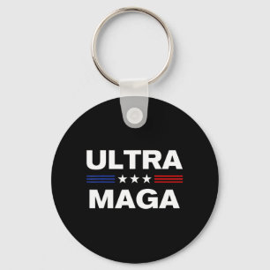 Ultra Maga Vereinigte Staaten Flagge 3 Schlüsselanhänger