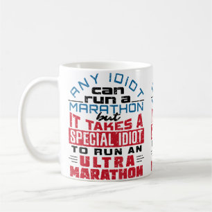Ultra-Marathonläufer Ultramarathon Laufen Lustig Kaffeetasse