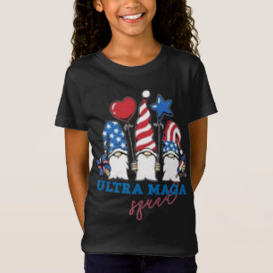 Ultra Mega Squad Gnomes USA Flagge unterstützen Tr T-Shirt