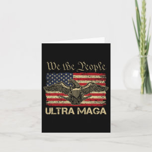 Ultra Mega Wir, die Menschen stolz auf die republi Karte