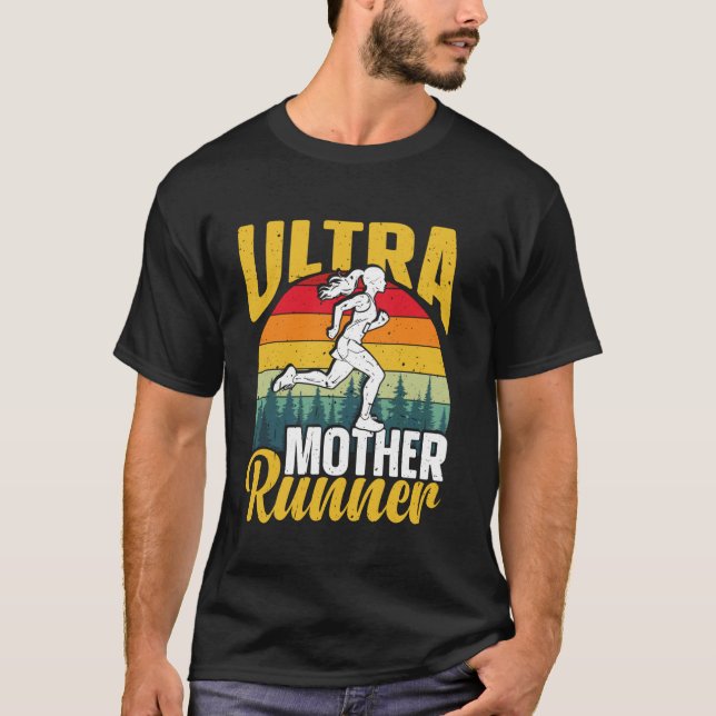 Ultra-Mutter-Läuferin T-Shirt (Vorderseite)