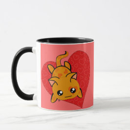 Ultra Niedlich Kawaii Valentine Kitty Tasse