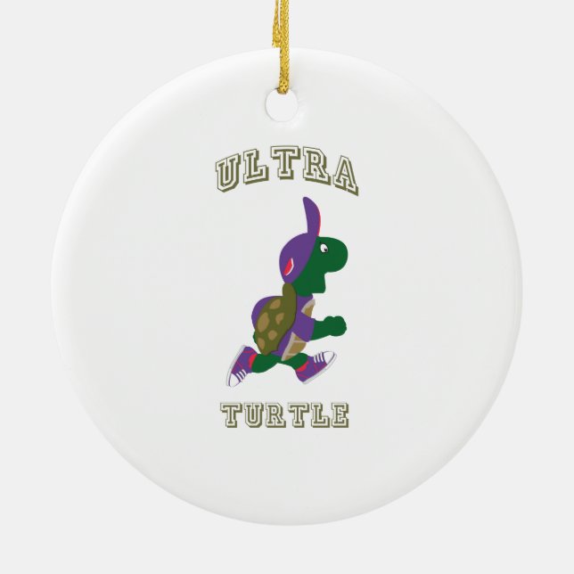 Ultra-Schildkröte Keramik Ornament (Hinten)