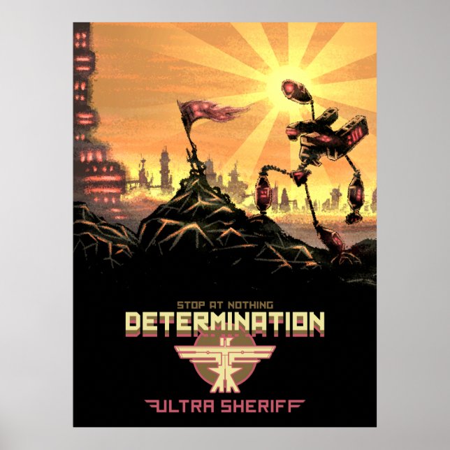 Ultra Sheriff - Entschlossenheit Poster (Vorne)