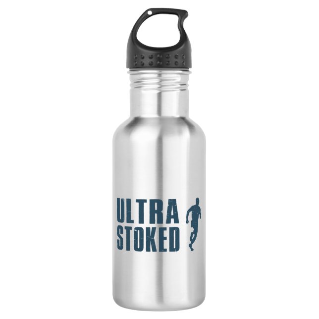 Ultra-Stoked Edelstahlflasche (Vorderseite)
