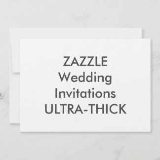 ULTRA-THICK 7" x 5" Einladungen für Hochzeiten
