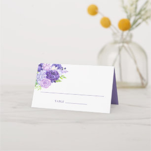 Ultra-Violet-Bläsereihen-Tischnummer Platzkarte