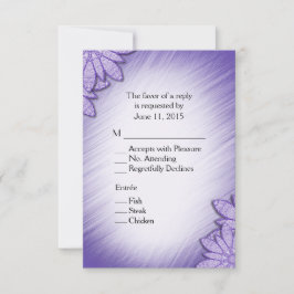 Ultra-Violet-Blütenfarbe UAWG mit Entflechtung Einladung