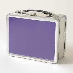 Ultra-Violet-Lila-Solid-Farbe Metall Brotdose