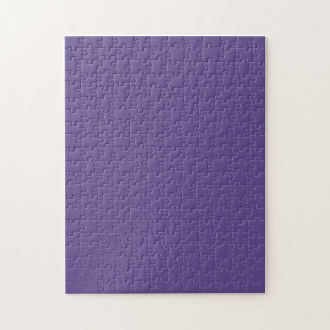 Ultra-Violet-Lila-Solid-Farbe Puzzle (Vertikal)